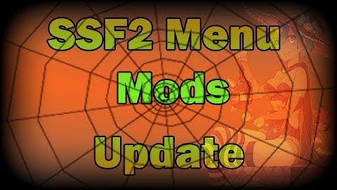 SSF2 Menu Mods Update