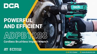 Dca Cordless Brushless Impact Wrench Adpb1288