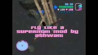 gta vice city correr como shynobi y mod de superman