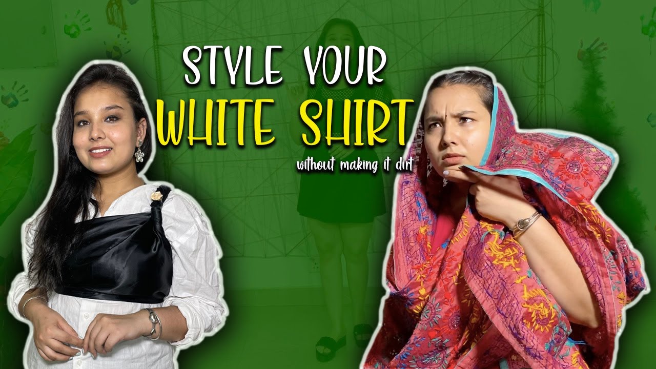 Style Your White Shirt Without Making It Dirt Pallavi Puri YouTube