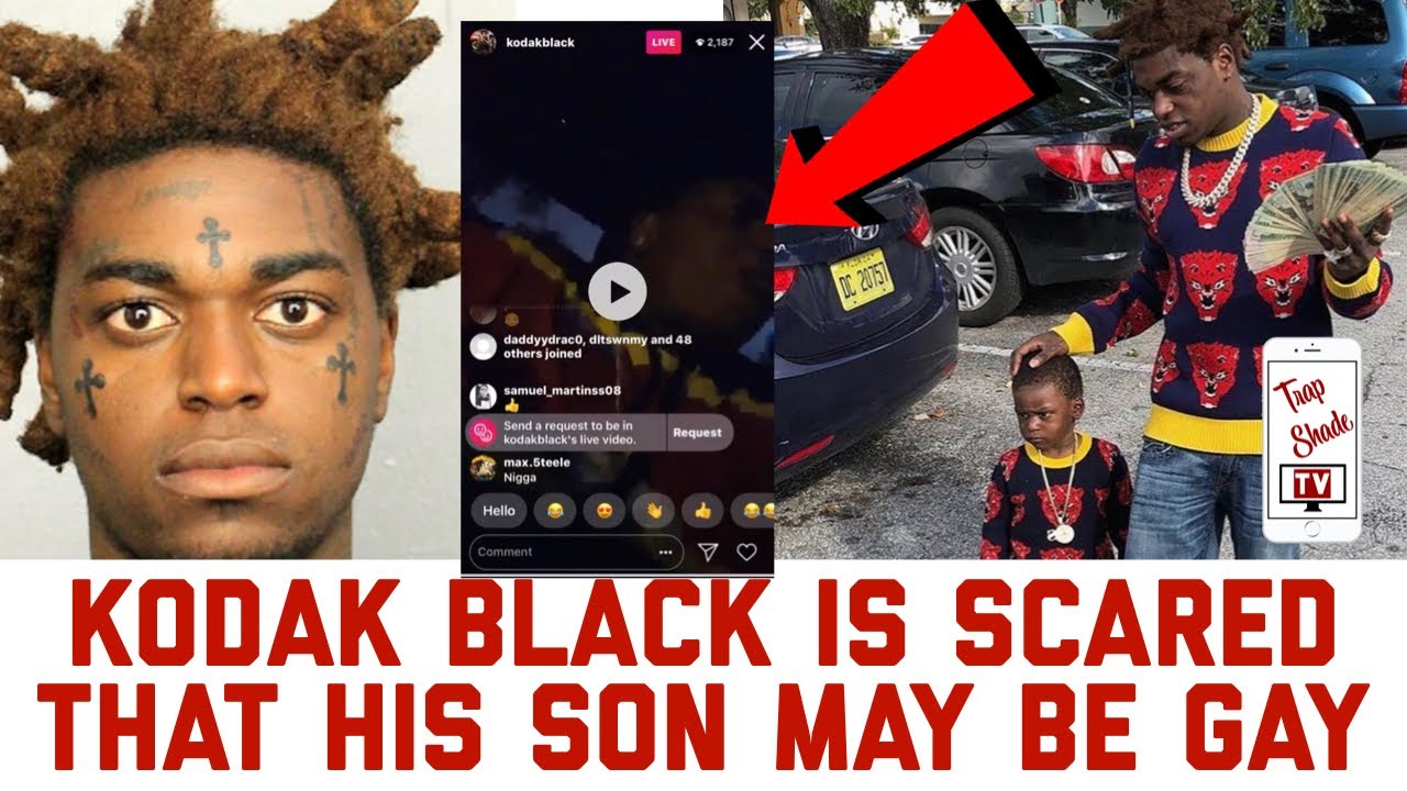 Rapper Kodak Black says that the mother of his son is trying to “make his s...