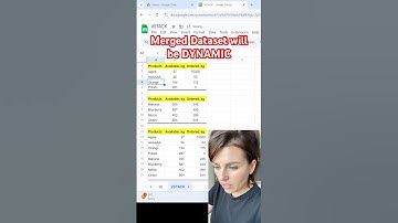 🔥Merge Tables/Sheets Automatically #viral #reels #shorts #excel