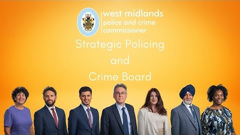 Strategic Policing and Crime Board - January 2022