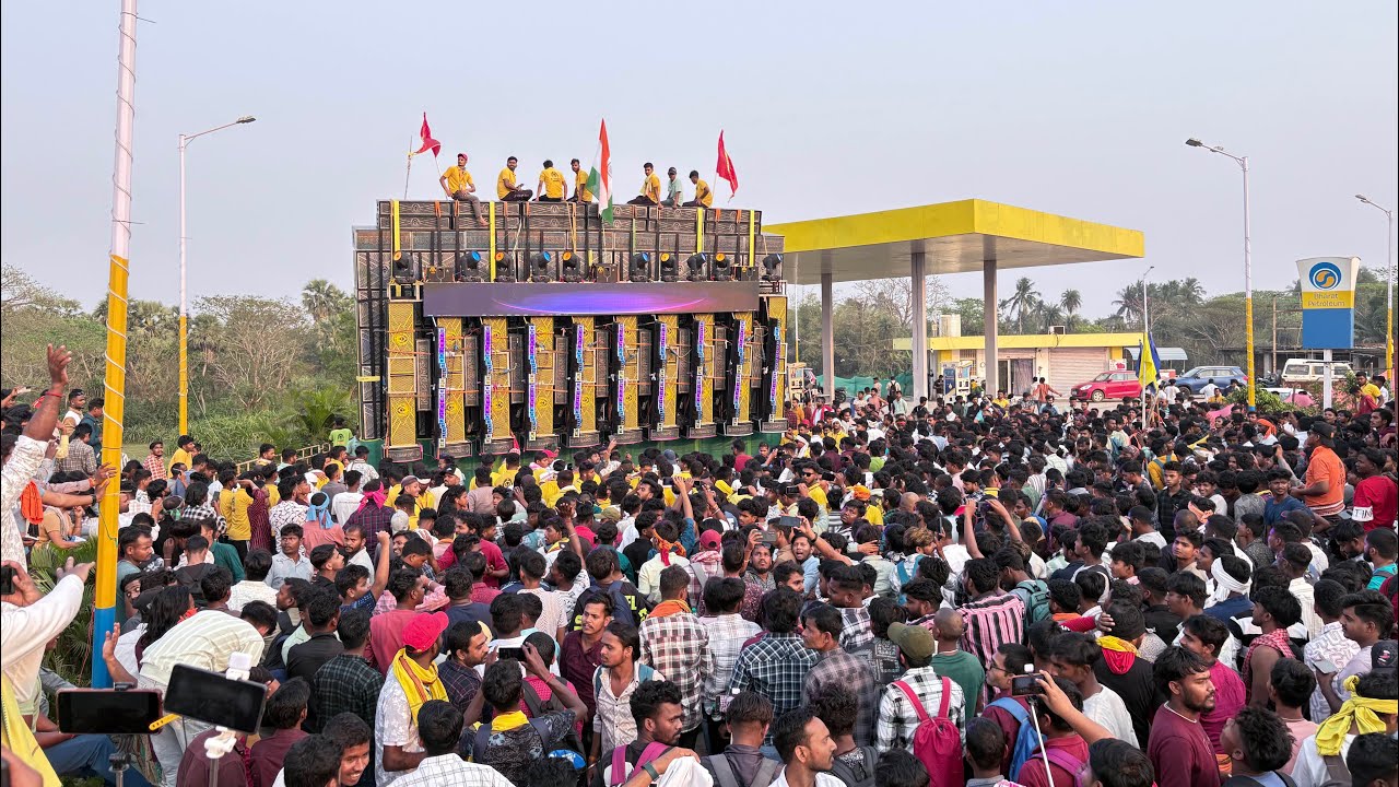 DJ SARZEN SOUND TESTING SINGLE MONSTER BASS | KHATARNAK SOUND CHECK AT MOTTO MELA 2026 