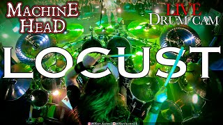 MACHINE HEAD: "Locust" - Live Drum Cam 2020 by Matt Alston