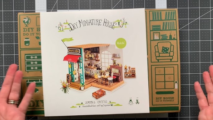 Let's Build #diy Wooden #miniature #dollhouse ( Episode - 1 ) - #rolife Morning  Fruit Shop #artist 