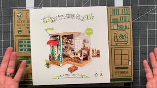 Mini House Unboxing - Rolife Simons Coffee @OrigamiTwist
