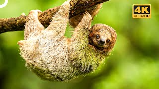 Nature's Lazy and Adorable Creature: Sloth | 4K Animal Documentary