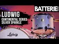 Ludwig continental series silver sparkle  demo  batterie magazine  207
