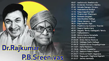 P.B.Sreenivas & Dr.Rajkumar -Top 25 Songs | Audio Jukebox | S.Janaki, Vani Jairam |Kannada |HD Songs