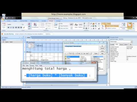 Video: Cara Menghitung Di Access