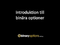 Kapitel 1 - Introduktion till binära optioner