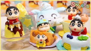 Crayon Shin-chan manpuku sweets Re-Ment | 리멘트 짱구는 못말려 크레용신짱 만복 디저트 | リーメント クレヨンしんちゃん オラとまんぷくスイーツ