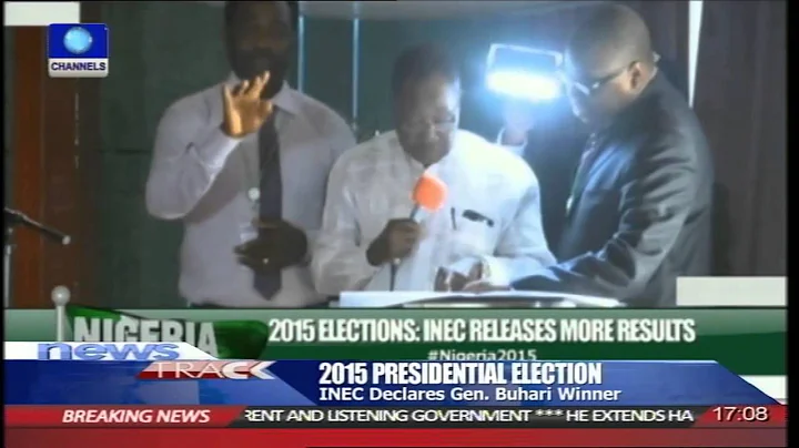Jega Refutes Allegation Of Bias, Declares Buhari Winner