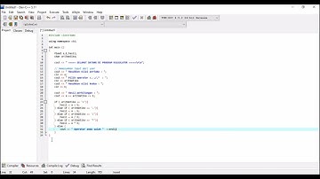 Cara Membuat Kalkulator Sederhana Menggunakan Dev C++_Final Project Praktikum Coding
