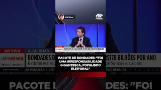 Pacote de Bondades: "Foi uma irresponsabilidade gigantesca, populismo eleitoral", diz Ghani