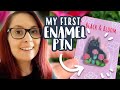 I Made MY VERY FIRST ENAMEL PINS 😻 | Cats, Pins, Stickers &amp; Store Prep