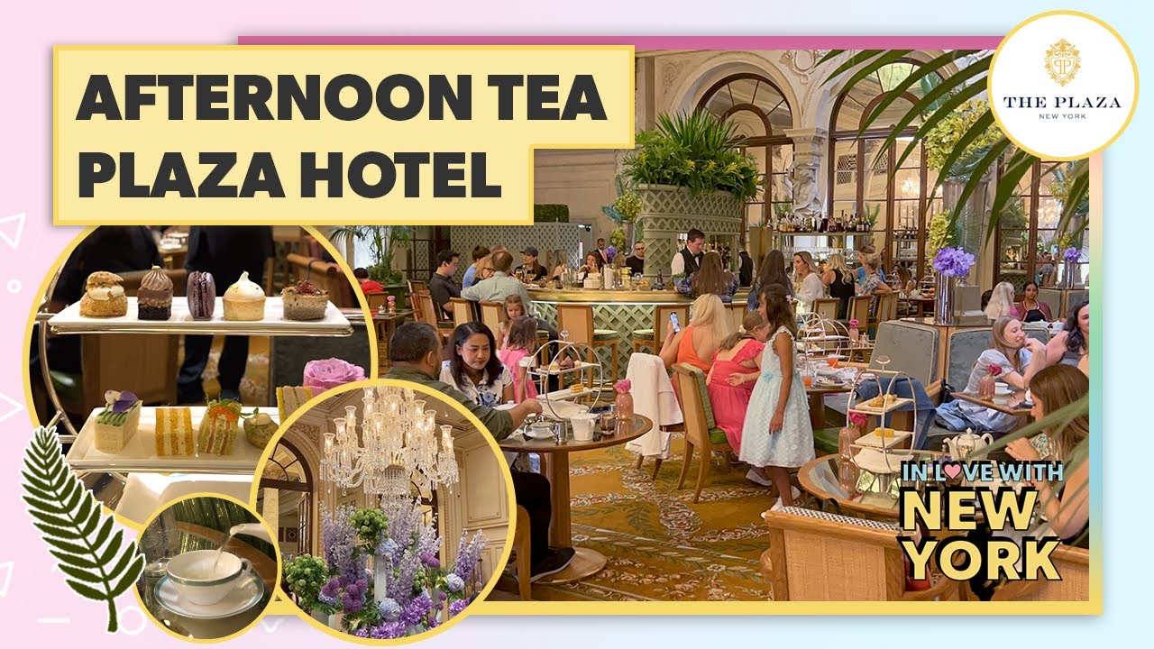 🫖 Afternoon Tea Plaza Hotel Palm Court - Plaza Hotel Tea | July 2023 | NYC VLOG