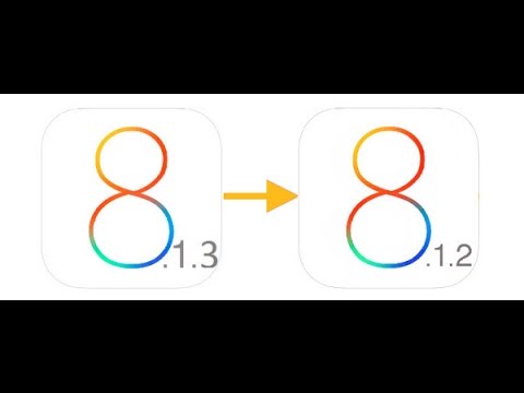 Downgrade iOS 8.1.3 a 8.1.2