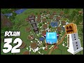 ABİMİN KÖYÜNE KIŞ GETİRDİK! | Minecraft: Modsuz Survival | S5 Bölüm 32