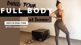 FULL BODY workout AT HOME | melanie anderson | EMBLOSS