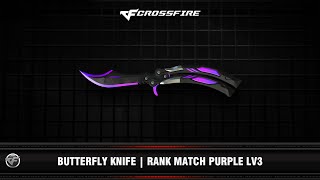 CF : Butterfly Knife | Rank Match Purple Lv3