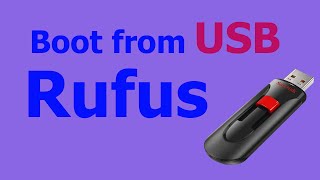 Boot from USB | برنامج Rufus طريقة عمل بوت من الفلاشة