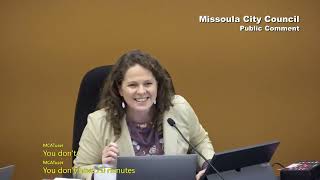Missoula City Council Meeting November 17, 2025