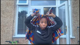 Another Quick & Easy Ankara Headwrap Tutorial