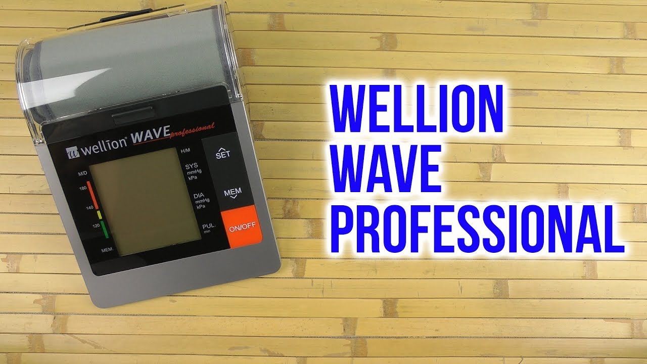 Распаковка WELLION WAVE Professional