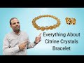 Citrine crystal benefits reikihealing gemstone natural crystals healing bracelet pyramid