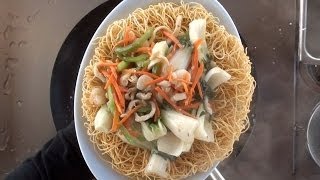 How to Cook Hong Kong Style Pan Fried Noodles Vol: 1
