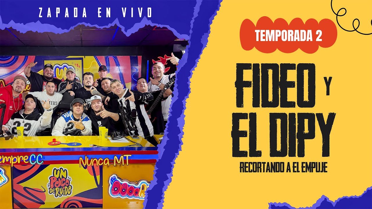 FIDEO y EL DIPY - RECORDANDO A EL EMPUJE / Zapada EN VIVO en UN POCO DE RUIDO !