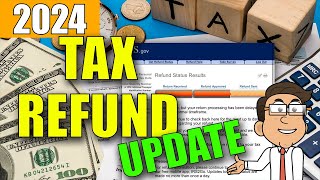 Tax Refund Update 2024 | IRS Status | Delays, Notices, Transcript Codes, ID Verification, Schedule