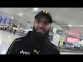 'UFC champ greeted by AFL star at Melbourne Airport' 15MOF