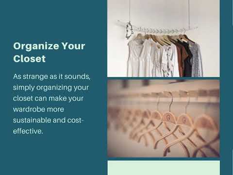 4 Tips to Make Your Closet More Sustainable | Jerry Leigh of California