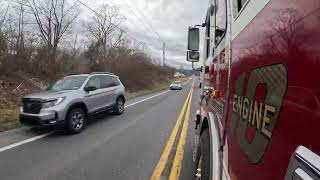 Engine 10 Responding to Reported Structure Fire 3/6/2025