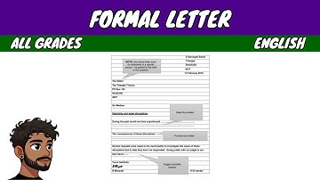 How to Write a Formal Letter | English P3 Formats