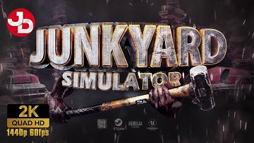 Junkyard Simulator Full Game | PC Gameplay | 1440p 60fps | Part 1
