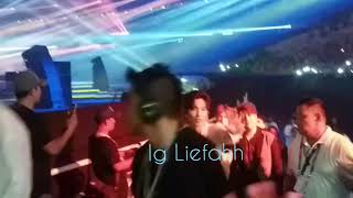 Super Junior after perform at the Closing Ceremony Asian Games 2018 (20180902)
