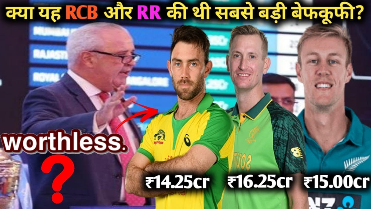 Are Maxwell,Jamieson And Morris Worth Of These Prices? FT.Mietra Kumavat | IPL Auction 2021