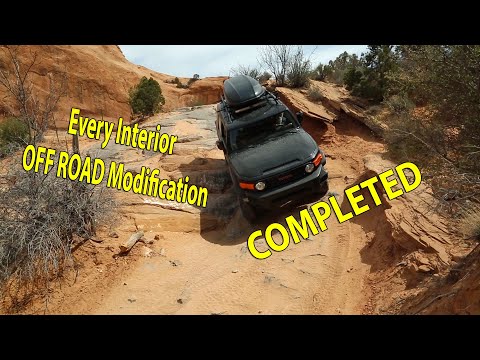 Fj Cruiser Interior Mods Completed Youtube