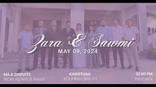 ZARA WEDS SAWMI | MAY 9 2024 | VIDEO DAIRY