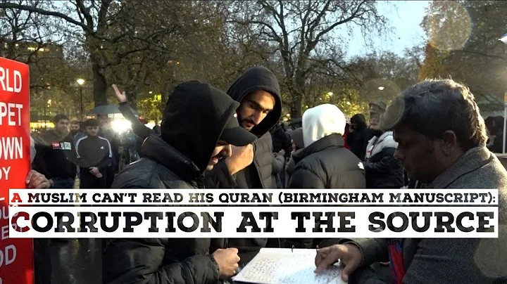 A Muslim cant read his Quran (Birmingham Manuscript): Corruption at the Source | Arul Velusamy