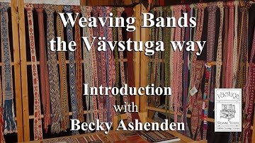 Vävstuga Video Classes - Vävstuga Band Weaving - trailer