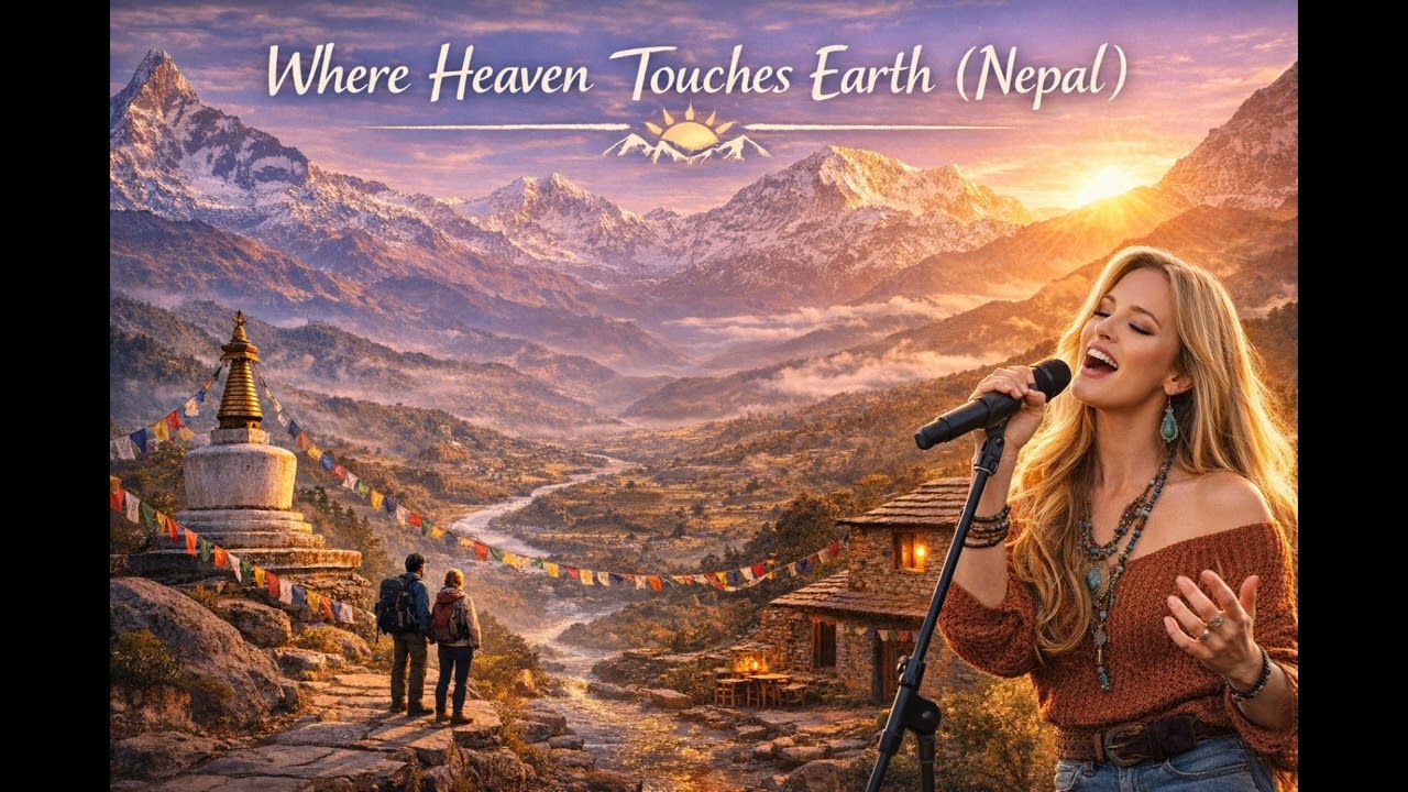 Heaven on Earth: Nepal 🌏 | New English Tourism Promotion Song  | Deepak Aryal