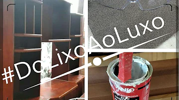 O que fazer com estante velha?