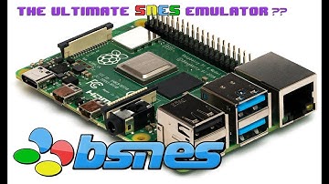 BSNES on Raspberry pi 4! some testing