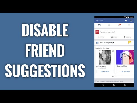 How To Disable "People You May Know" Suggestions On Facebook