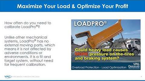 Overload Monitoring Systems - Frequently Asked Questions (FAQs).
